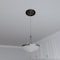 Ekena Millwork Cole PVC Medallion (Canopies up to 4 1/4"), 10"OD x 3 1/2"ID x 3/4"P, Universal Metallic Rustic Mist CMP10COERU - alternate 6